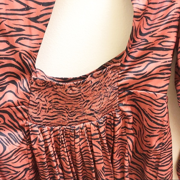 Free People zebra printed blouse - Picture 4 of 13